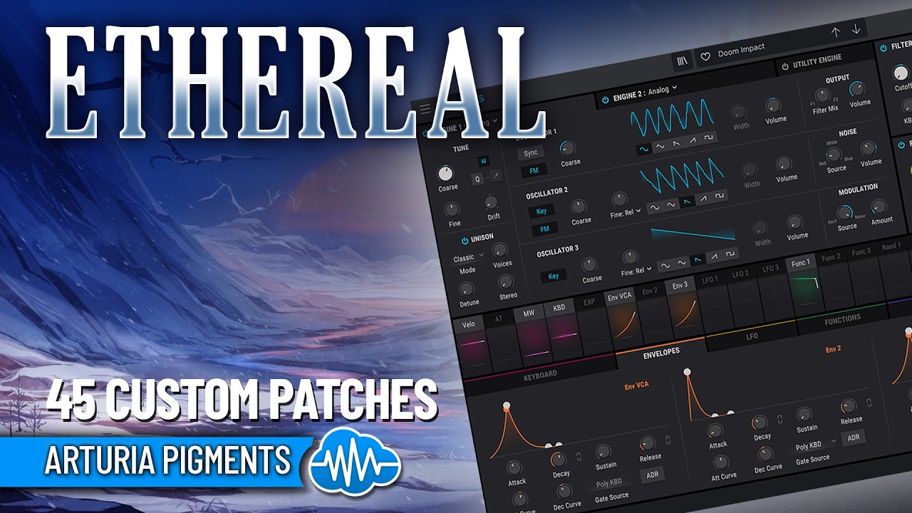 MSD005 - Ethereal - Arturia Astrolab / Analog Lab ( 45 presets ) - Video Preview 1