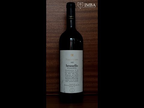 Poggio Antico 1985 Brunello di Montalcino