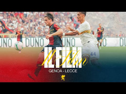 💪 SERIE A SEASON DEBUT | GENOA-LECCE | MATCH FILM 2025/26 🎞️