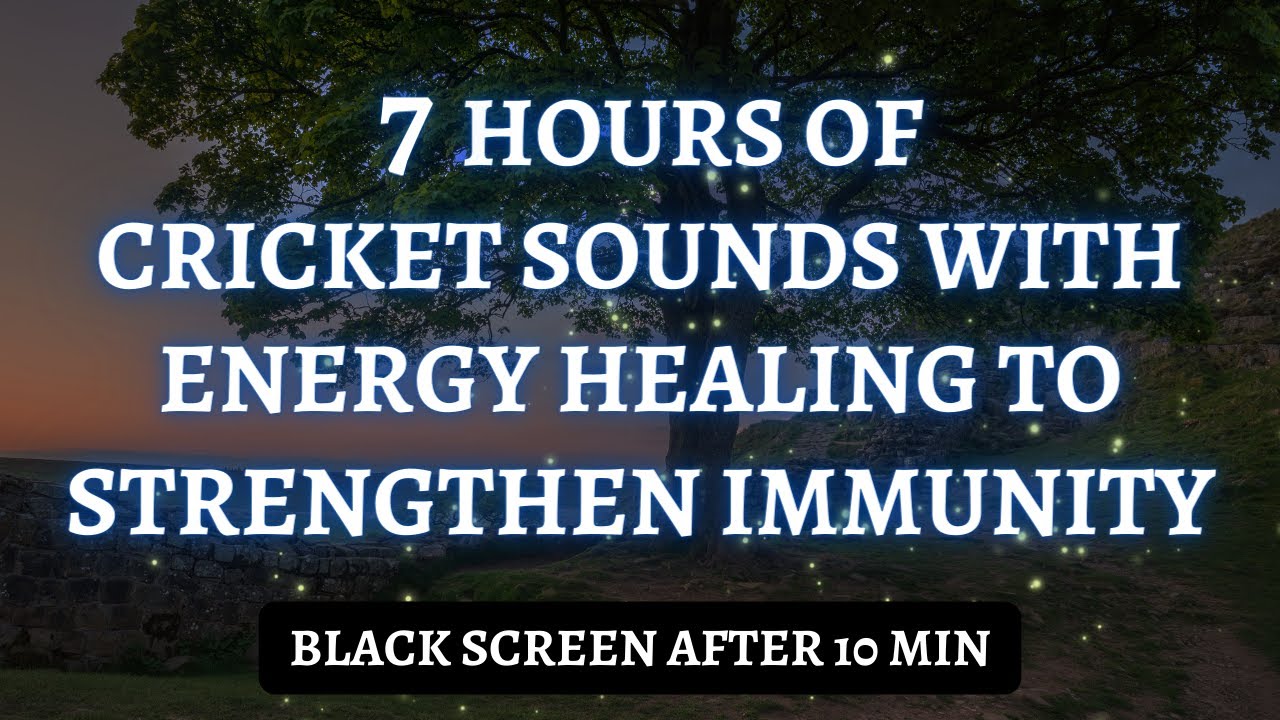 Cricket Sounds to Help Immune System