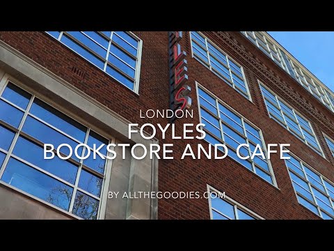 Foyles Bookstore and Cafe, London | allthegoodies.com