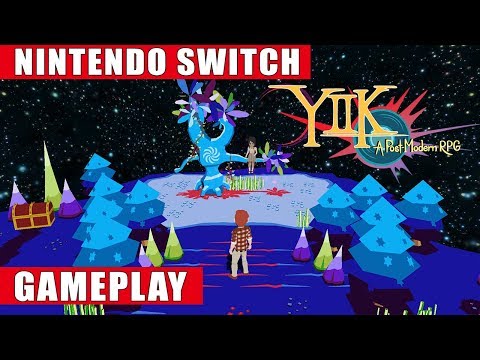 YIIK: A Postmodern RPG Nintendo Switch Gameplay