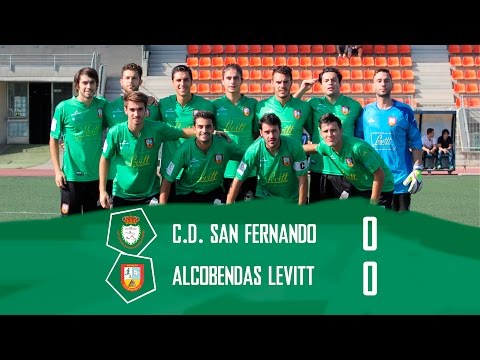JORNADA 5. C.D. San Fernando -0 Alcobendas Levitt C.F. -0. (25-9-2016)