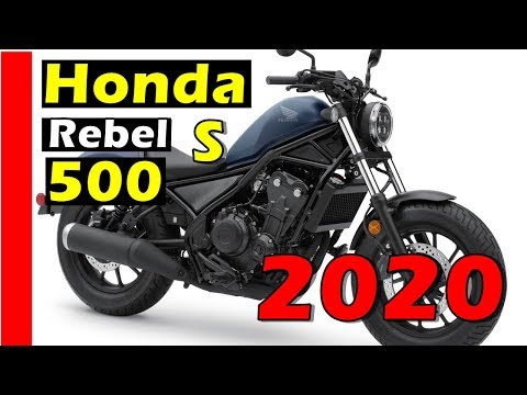 2020 Honda Rebel S 500 - EICMA Milan 2019