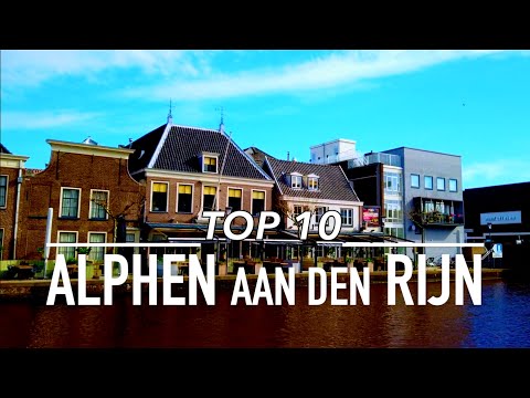 WALKING IN ALPHEN a/d RIJN 4K 60fps / Netherlands 2020 TOP 10