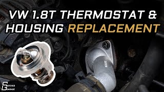 MK4 VW 1.8t Thermostat and Housing Replacement