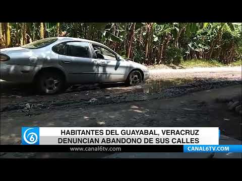 Video: Habitantes del Guayabal, Veracruz denuncian abandono de sus calles