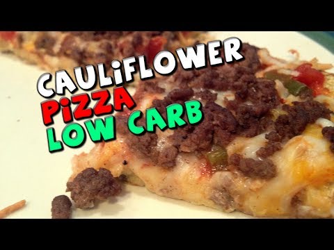 Cauliflower Pizza Recipe | Easy Low Carb Crust