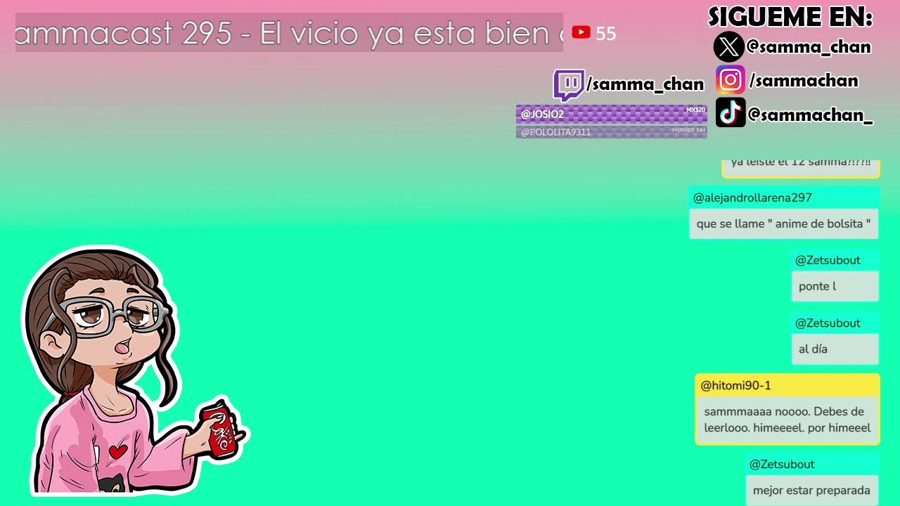 -Sammacast 295 - El vicio ya esta bien caro, mangas regulares a 200 varos