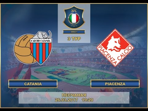 AFL17. Italy. Seria A. tour 3. Catania - Piacenza