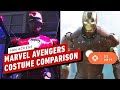 Avengers Costume Comparison - Marvel VS. Square Enix - IGN Accesss