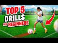 Top 5 Essential Football Drills for Beginners #nikefootball