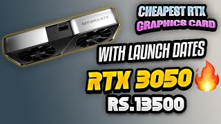 RTX 3050 AND RTX 3050TI || SPECS PRICE AND LAUNCH DATES || CONFIRMED BY LENOVO