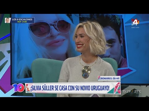 Algo Contigo - Silvia Süller se casa con su novio uruguayo de 23 años