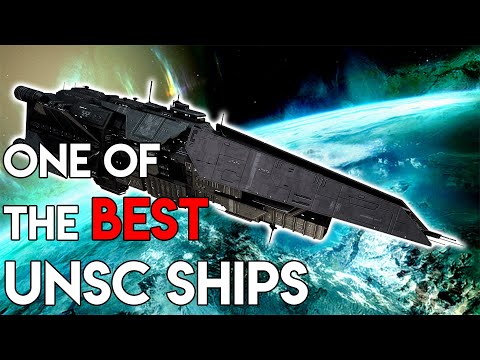 The UNSC's Favorite Destroyer || UNSC Halberd-Class Light Destroyer || Halo Ship Breakdown