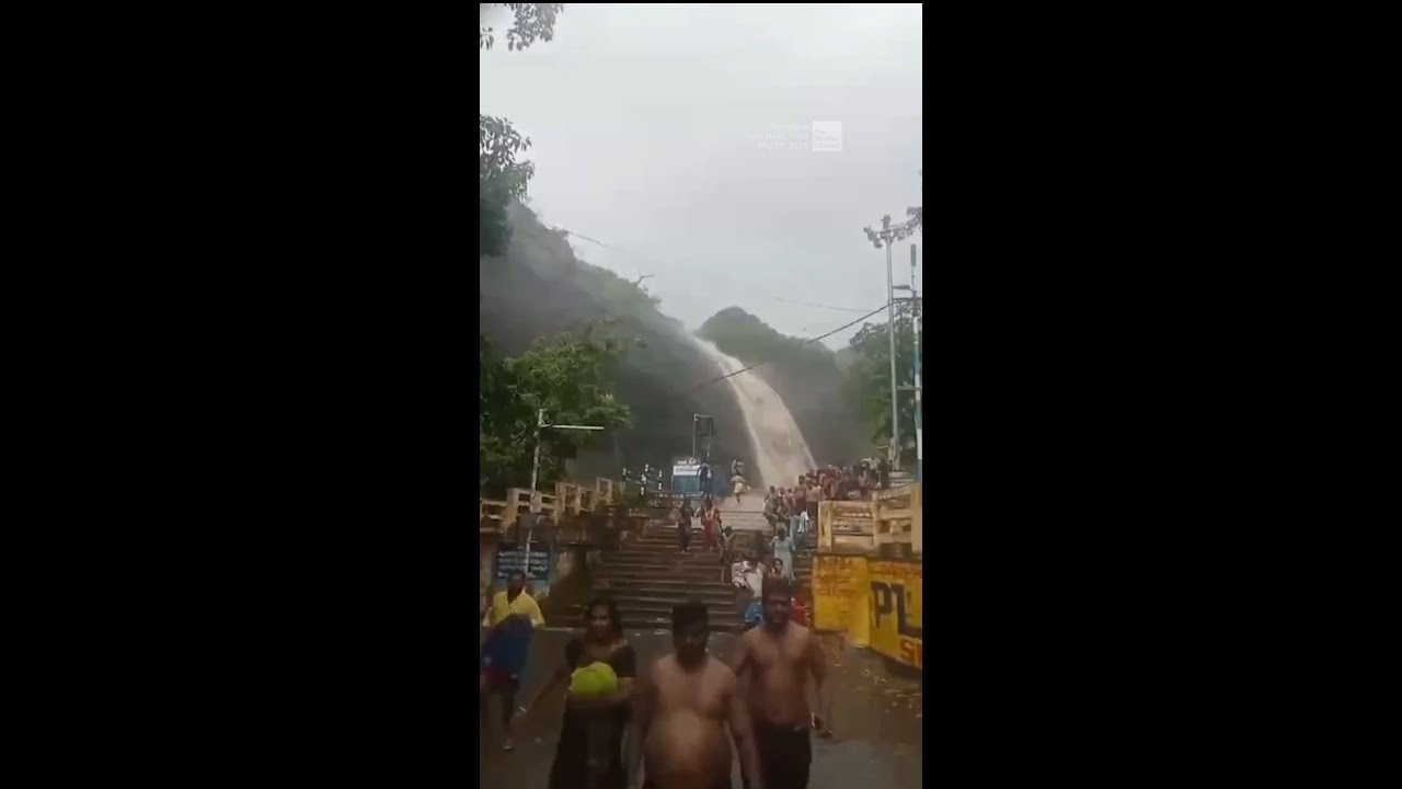 Deadly Flash Flood  At Popular  Waterfall