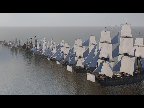 Ultimate Sail Ship Size Comparison (3D)