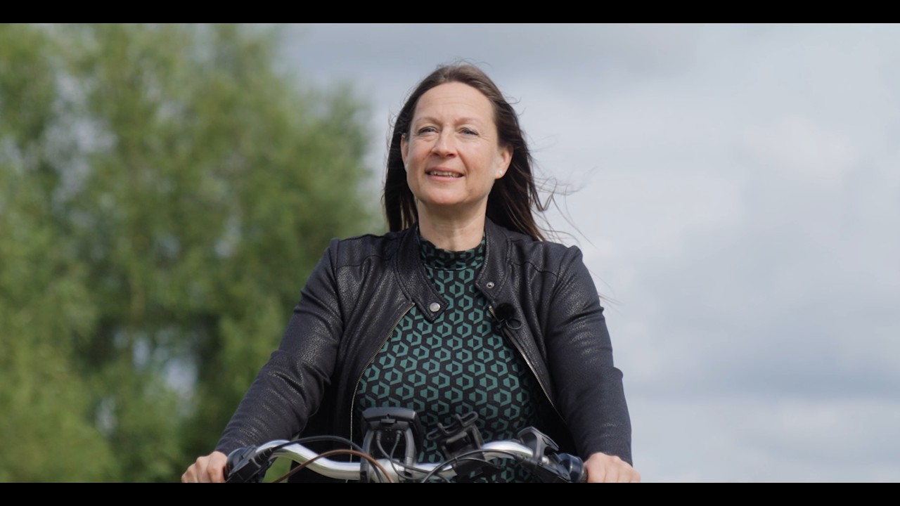 Meer mensen op de fiets