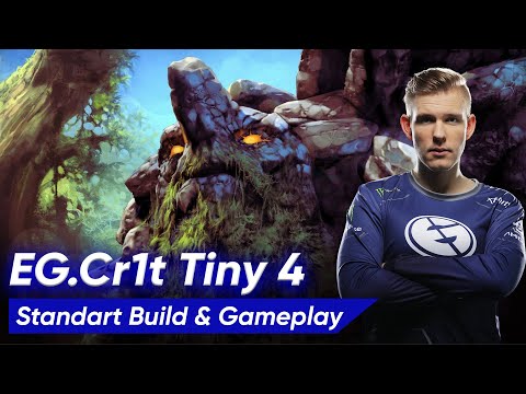 EG.Cr1t plays a Roaming Tiny Pos 4 | Dota 2 Pro Supports