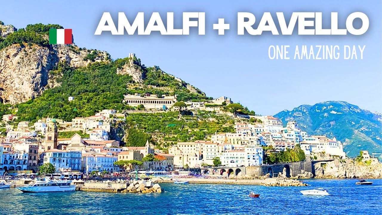 Massive Day Trip to The Town of Amalfi and Ravello Village!!
