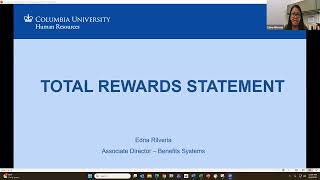 Total Rewards Statement in PAC (August 6, 2026)