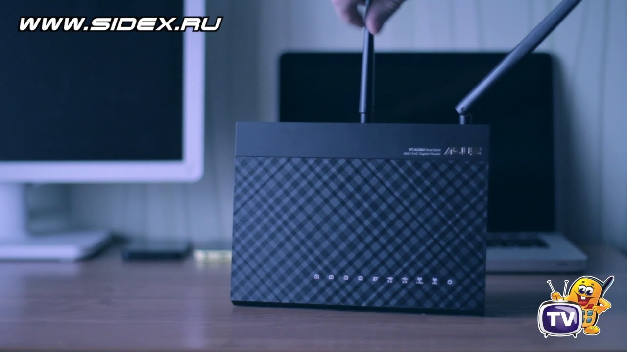 Wi-Fi роутер Asus RT-AC68U, черный