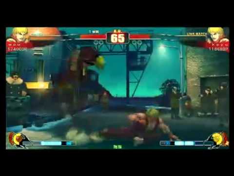 SF4:Wao (Ke) vs Kayu (Ke) - Set 01 - Esaka Navel - 16-05-2009