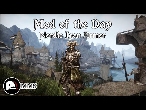 Morrowind Mod of the Day EP129 - Nordic Iron Armor Showcase
