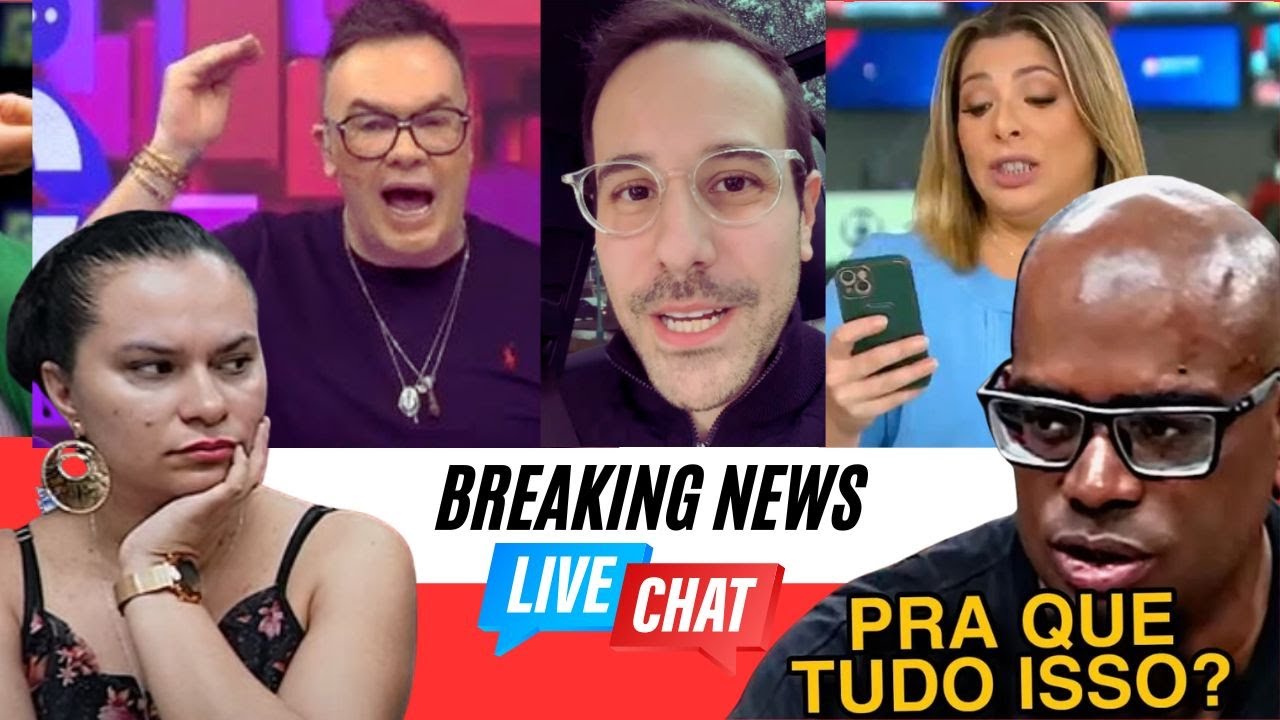 🔥AO VIVO! Felipeh Campos D3T0NA Paulo Mathias após polêmica no SBT !!