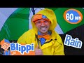 Learn About Rainy Weather Blippi Cartoons For Kids Explore With Me