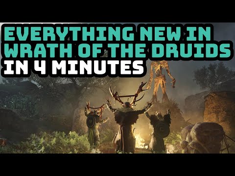 Everything New in Assassin's Creed Valhalla Wrath of the Druids in 4 min | Timestamps  NO COMMENTARY