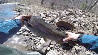 preview picture of video 'Jewel Valley Trout Fishing in Buchannon Co. VA'