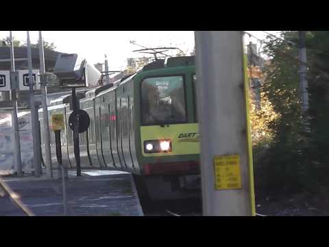 Dart numbers 8622 + 8621 - Near Bayside station, Dublin