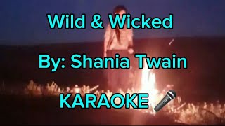 Wild and wicked Karaoke / SHANIA TWAIN