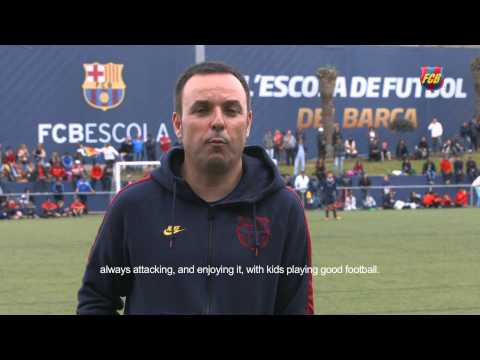 Xevi Marcé, director of FCBEscola