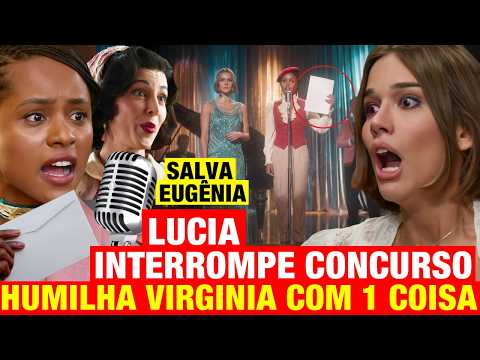 A NOBREZA DO AMOR: Lúcia INTERROMPE CONCURSO DA MAIS FORMOSA! Humilha Virginia com 1 COISA