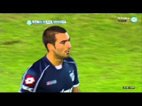 Gol de Cauteruccio (Quilmes 1 - 0 Racing) Torneo Final 2013