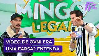 Influenciador que afirma ter visto OVNI desabafa ao vivo no Domingo Legal | Fofocalizando 08/06/26