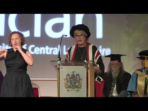 UCLan Graduation Ceremony: Tuesday 16 July 2pm