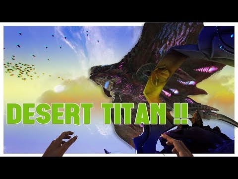 TAMING A DESERT TITAN FOR DROPS! OFFICAL SMALL TRIBES PVP S3 Ep18 | ARK: Survival Evolved