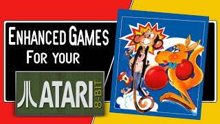 Enhanced versions of Atari 8bit Games