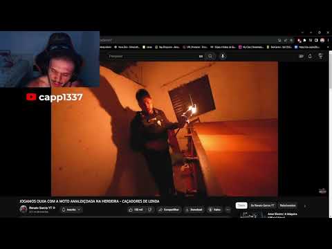 REACT JOGAMOS OUIJA COM A MOTO AMALDIÇOADA NA HERDEIRA - CAÇADORES DE LENDA