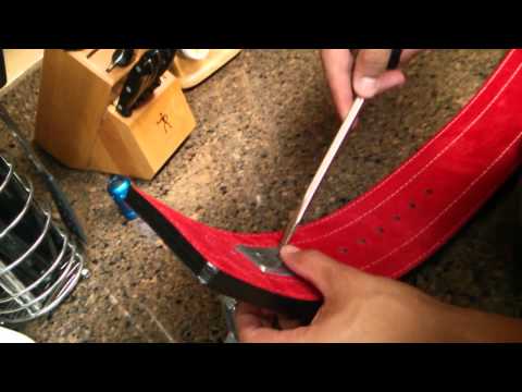 How to put together inzer forever belt