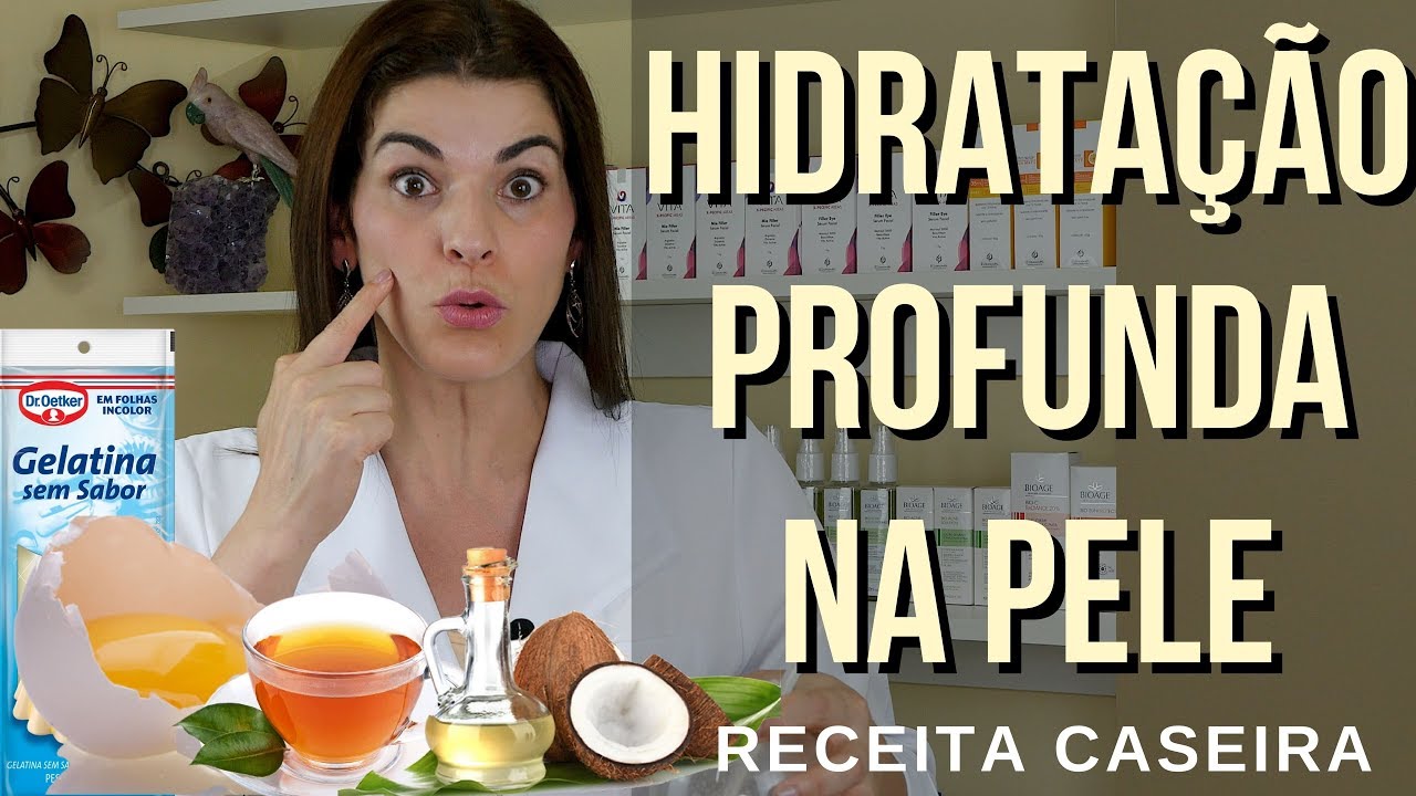 HIDRATAÇÃO PROFUNDA NA PELE - Anti Rugas e Linhas de Expressão