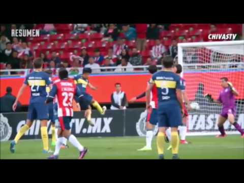 Gol de Bou (1-0) / Boca Juniors 1-1 Chivas - Duelo de Gigantes 2017