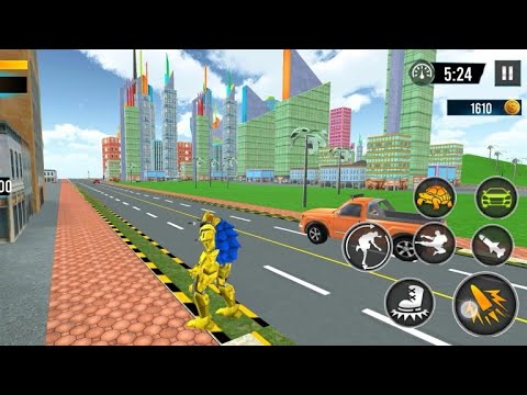 Formula Turtle robot transform battle & robot wars in transforming robot games 2020✴️🔱