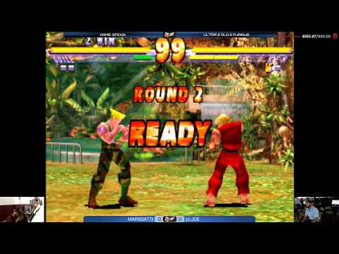 ULTRA 2 OLD 2 FURIOUS - Street Fighter EX2 Plus - Top 8 Finals (TIMESTAMP) [1080p/60fps] HD