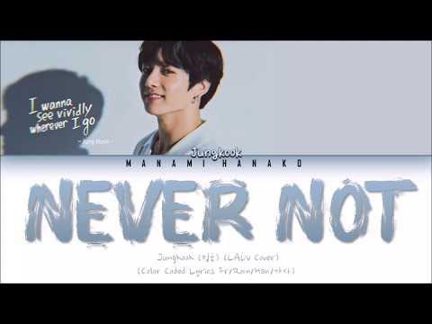 {VOSTFR/HAN} JUNGKOOK - NEVER NOT (Lauv Cover) (Color Coded Lyrics English/Français)