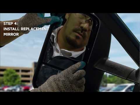 Burco® Redi Cuts® Install A: Fit Over Mirror Installation