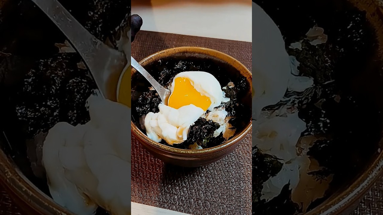 温泉卵を使って最強に旨いたまごかけごはんを作る。#料理 #料理動画 # #簡単レシピ #ズボラ飯 #japan #cooking